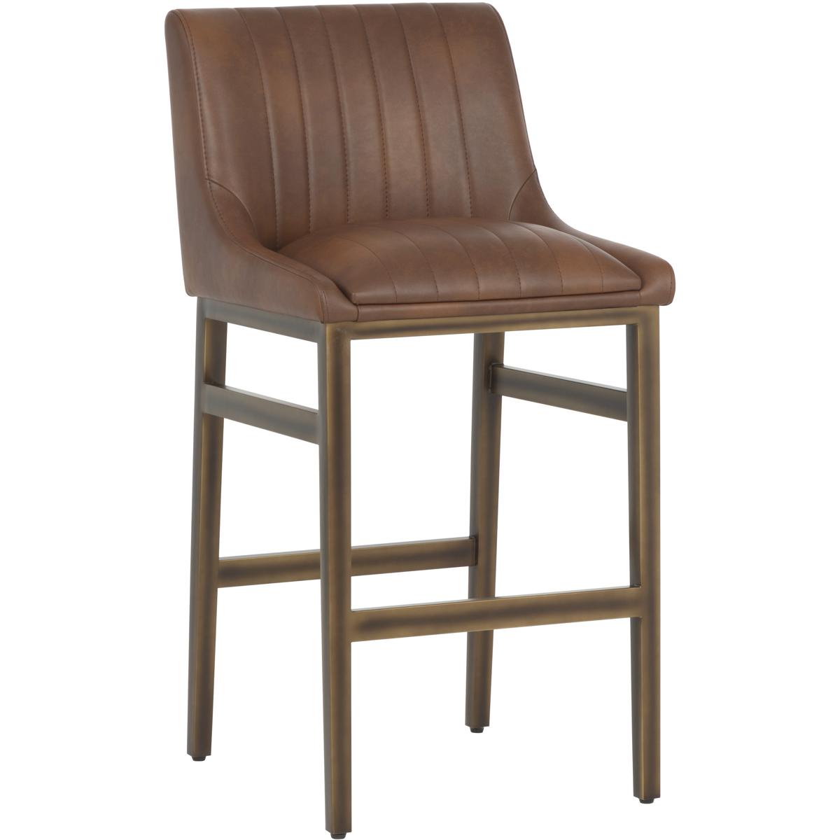 SUNPAN 112258 Halden 41 inch Bravo Cognac Barstool
